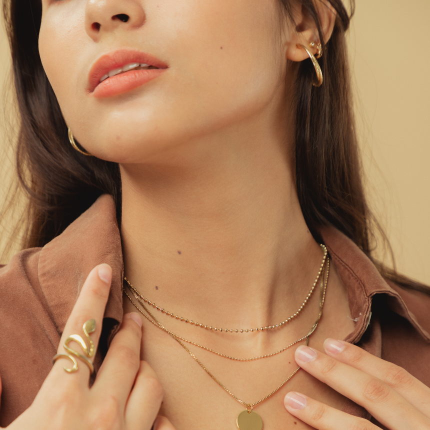 First and sales second earrings