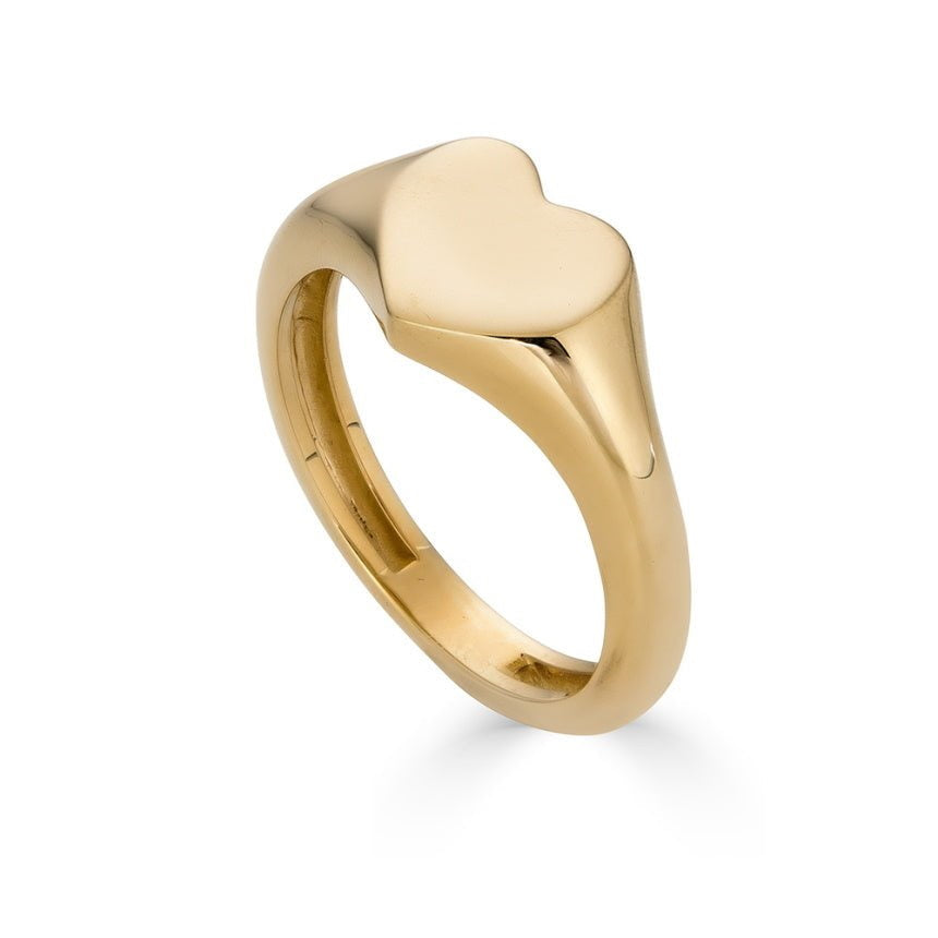 14K Gold Pinky Ring - Alexis Jae Jewelry