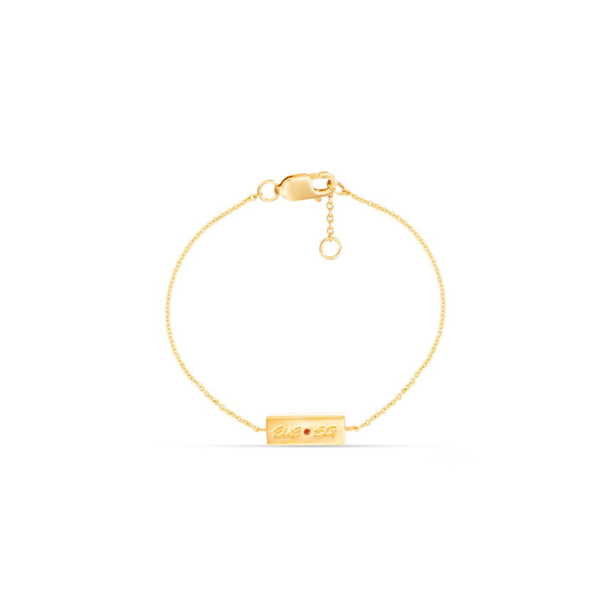 Custom Logo Bracelet - Alexis Jae Jewelry