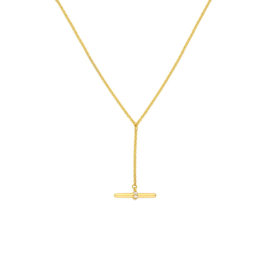 Toggle Lariat Necklace - Alexis Jae Jewelry