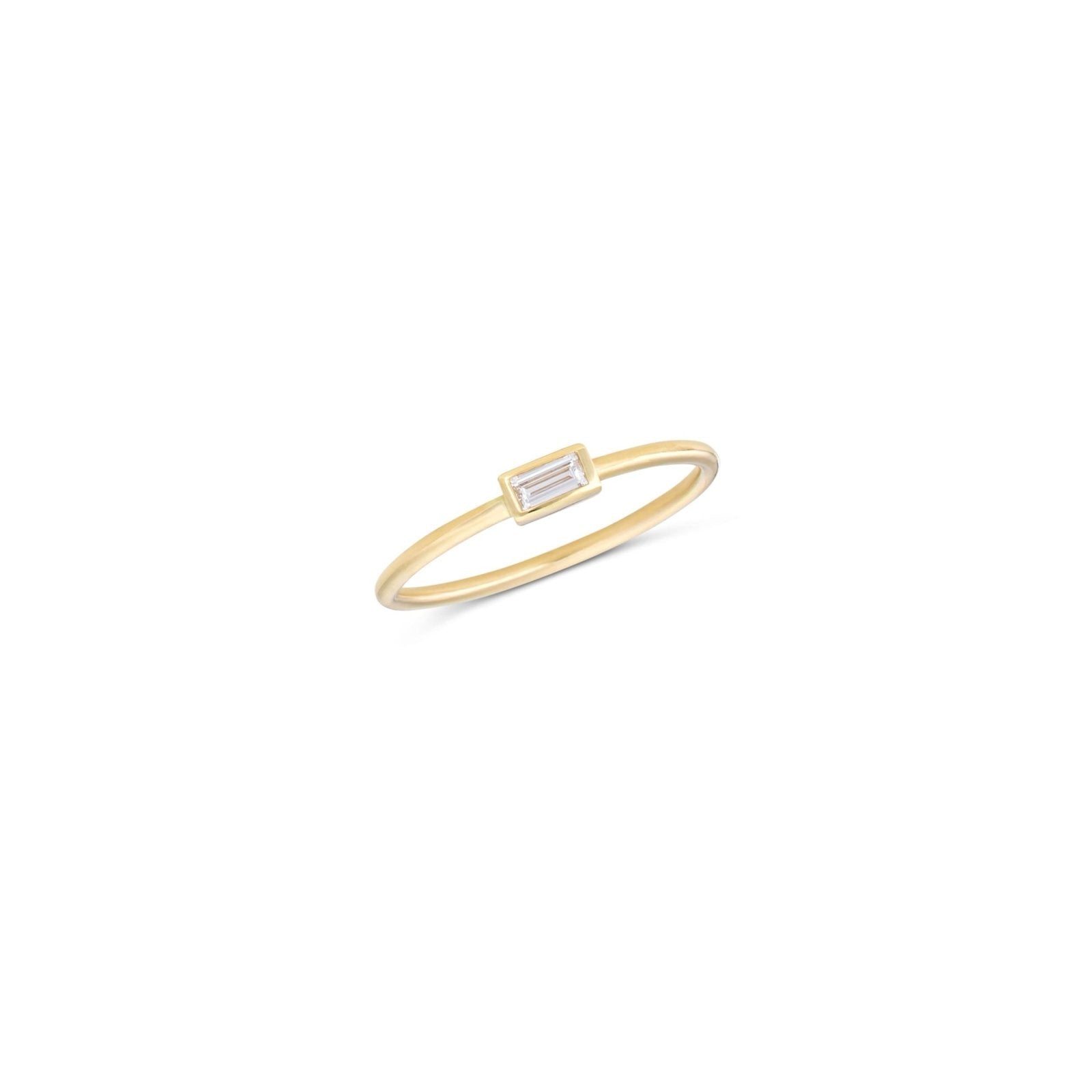 Baguette Stacking Ring - Alexis Jae Jewelry