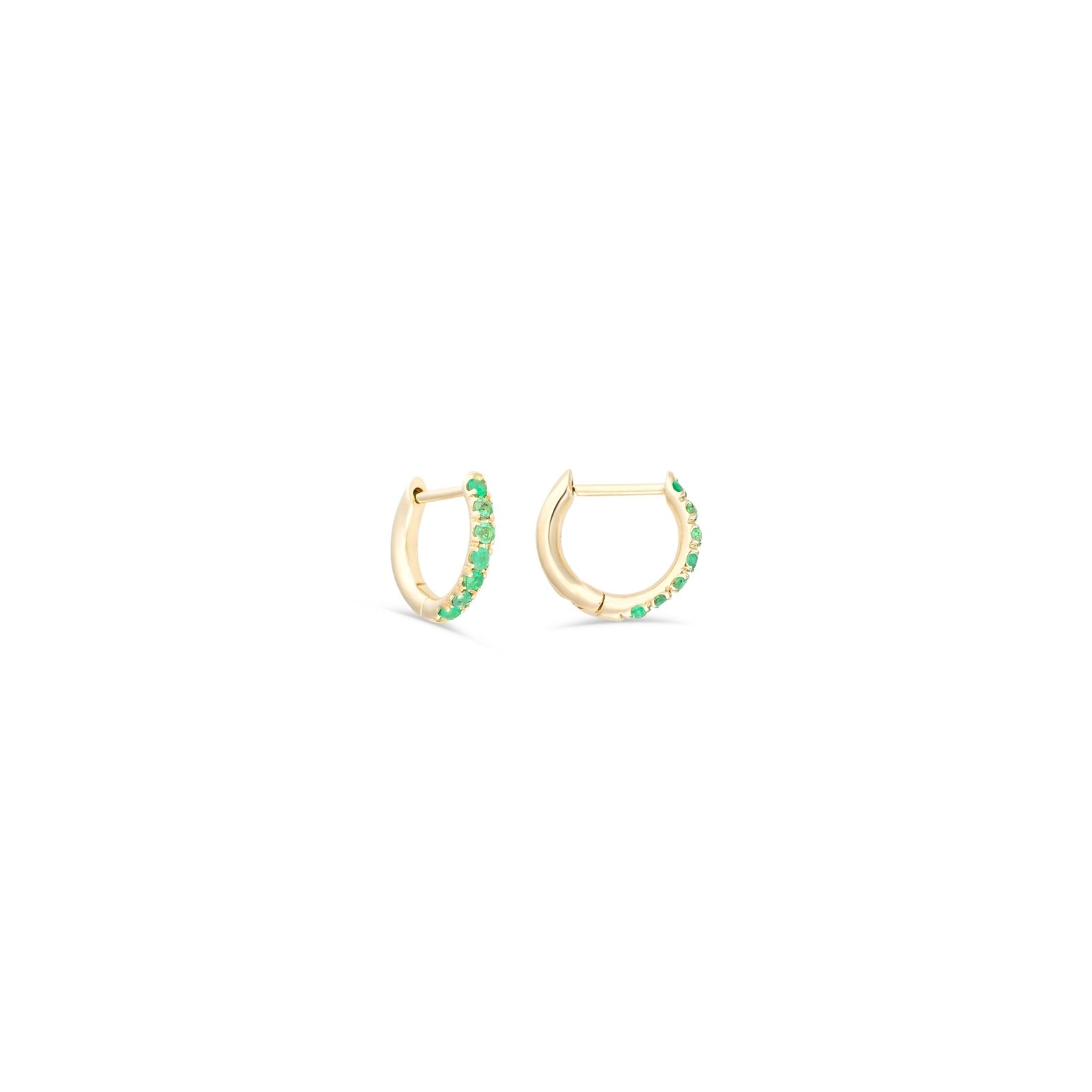Emerald Huggies - Alexis Jae Jewelry