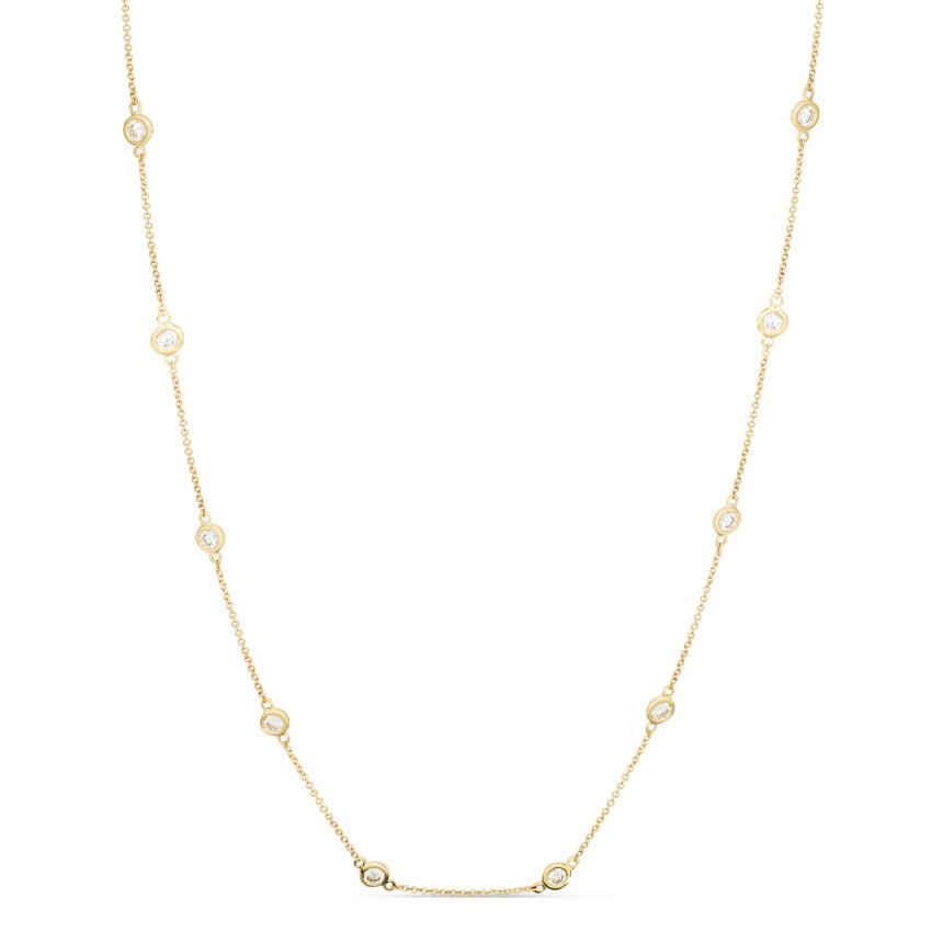 Diamond By The Yard Necklace - Alexis Jae
