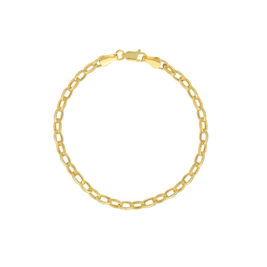 Medium Oval Link Bracelet - Alexis Jae Jewelry