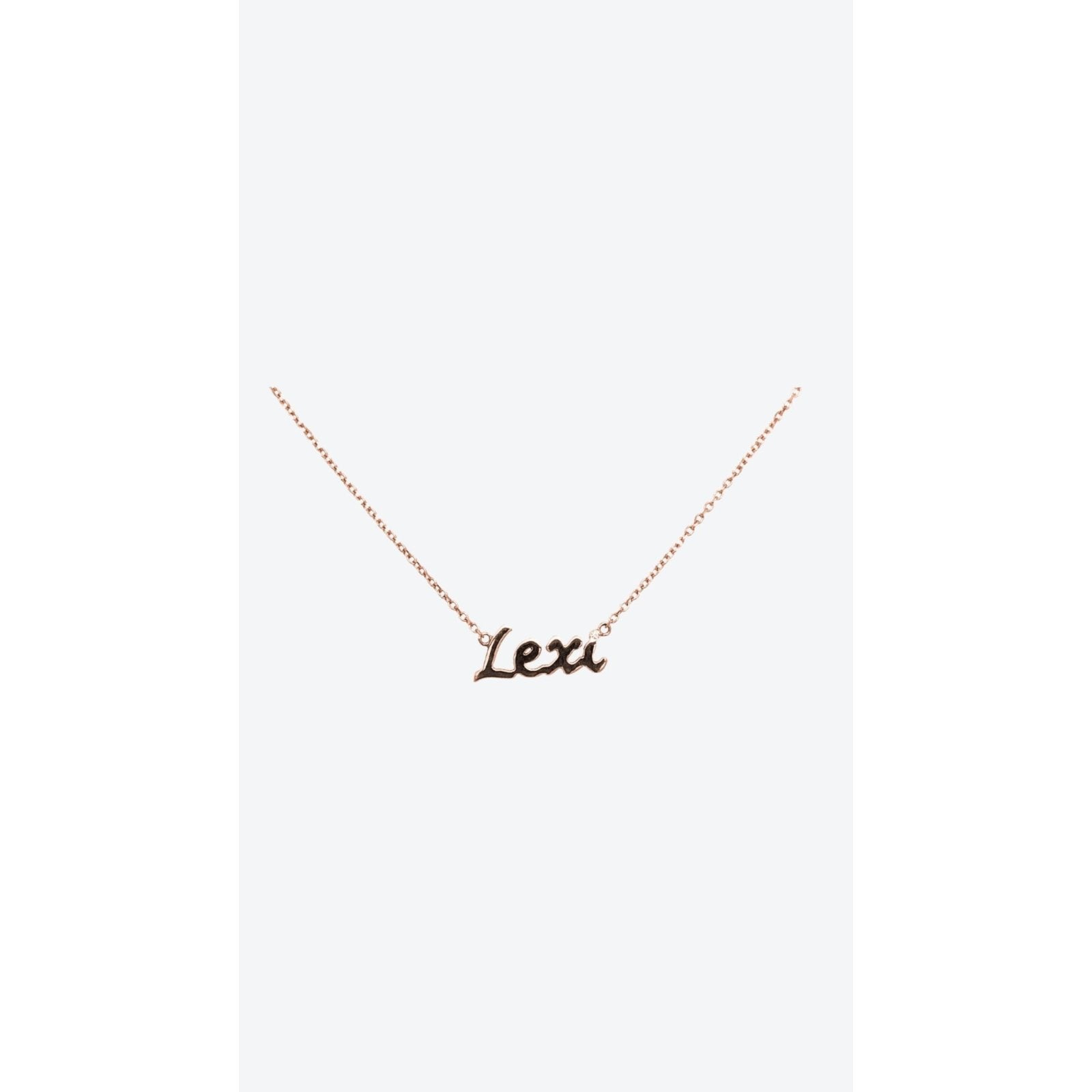 Are Name Necklaces Popular? - Alexis Jae Jewelry