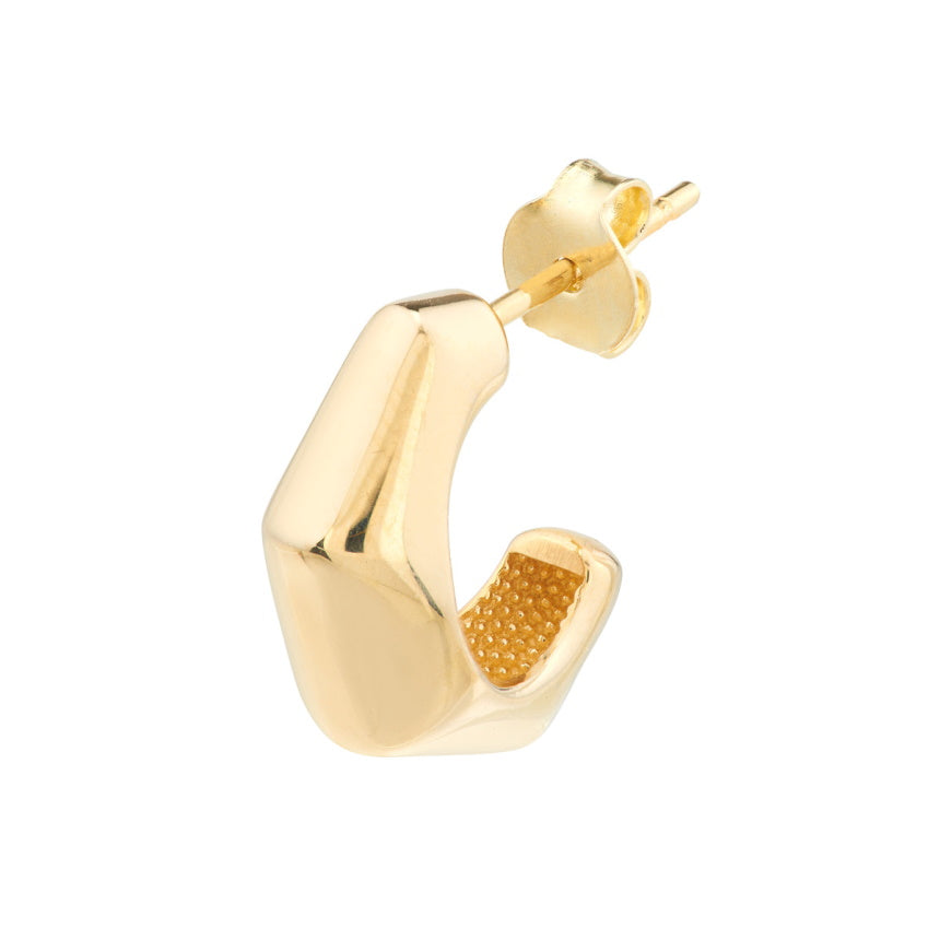 14k Gold Bamboo Earrings - Alexis Jae Jewelry