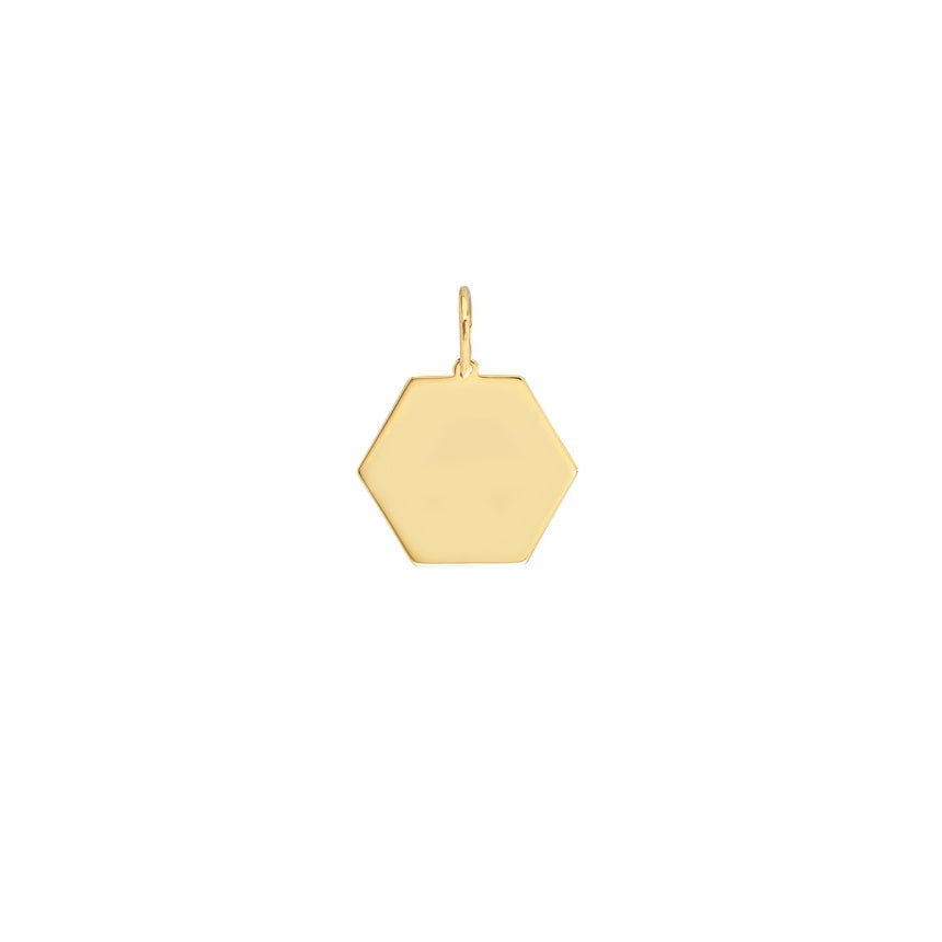 14K Gold Number Charm - Alexis Jae Jewelry