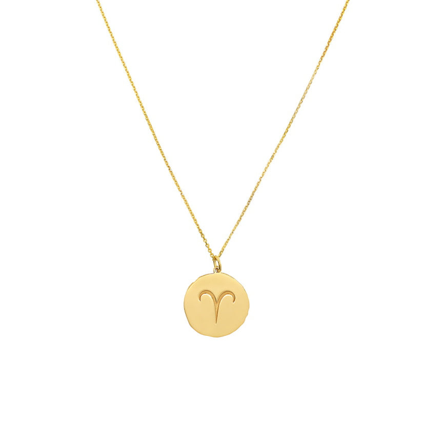 Aries Medallion Necklace - Alexis Jae Jewelry