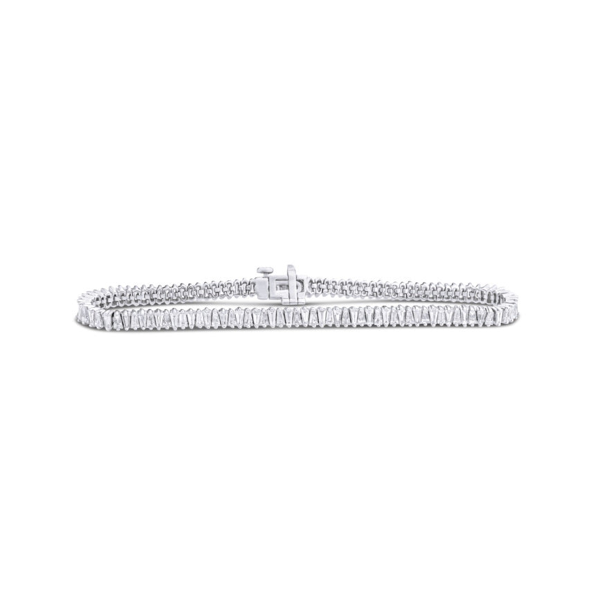 Baguette Diamond Bracelet - Alexis Jae Jewelry