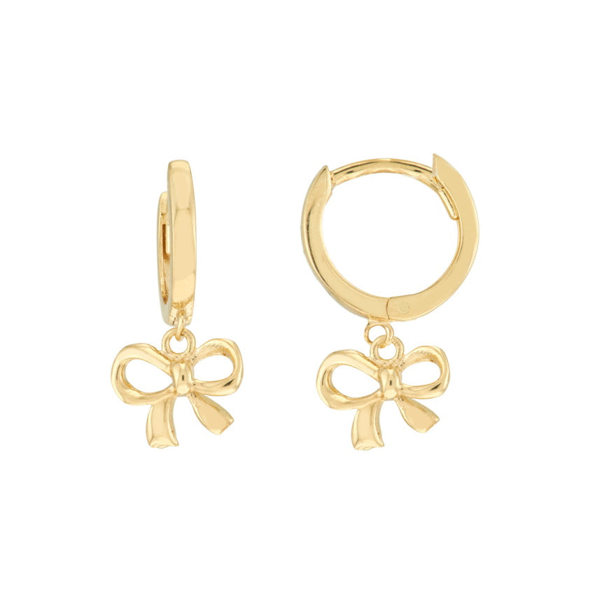 Bow Huggie Earrings - Alexis Jae Jewelry