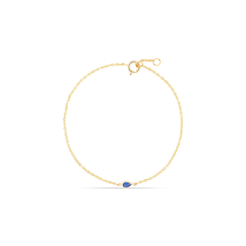 Dainty Sapphire Bracelet - Alexis Jae Jewelry