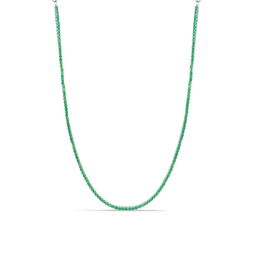 Emerald Choker Necklace - Alexis Jae Jewelry