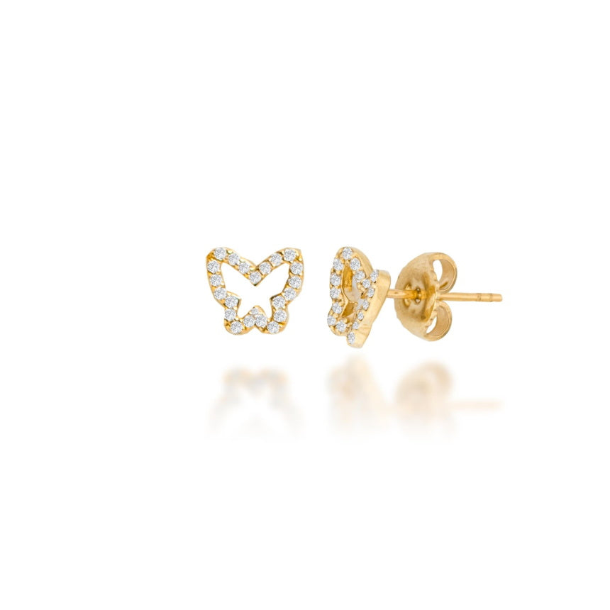 Flying Butterfly Studs - Alexis Jae Jewelry