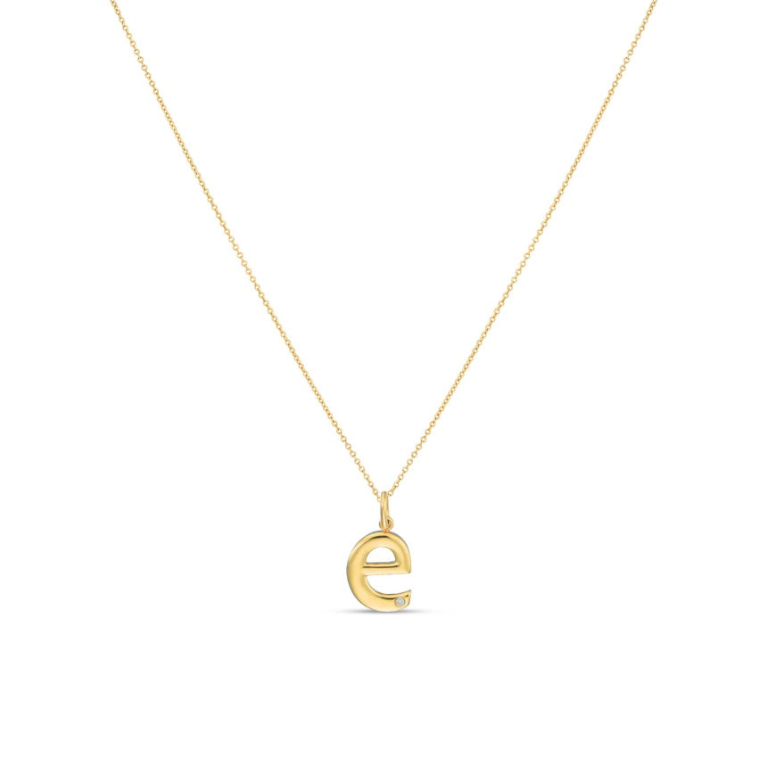 Initial Pendant With Birthstone - Alexis Jae Jewelry