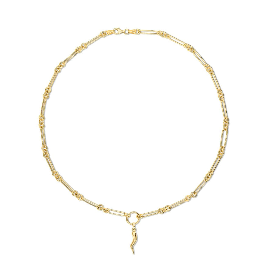 Mixed Link Chain Necklace - Alexis Jae Jewelry