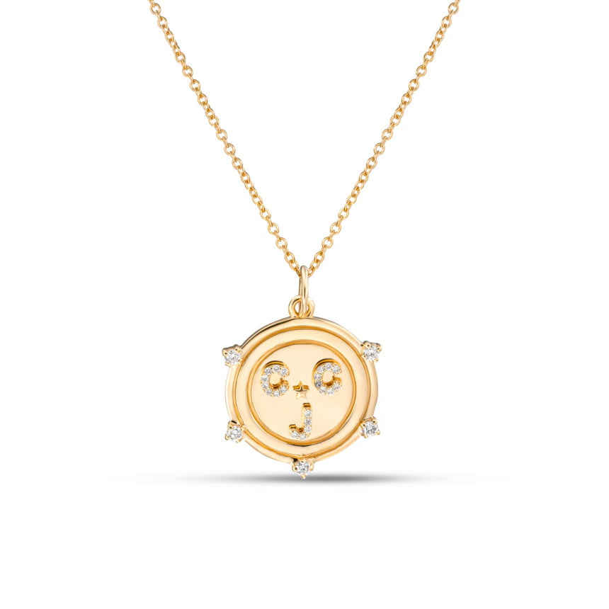 Multiple Initial Pendant Necklace - Alexis Jae Jewelry