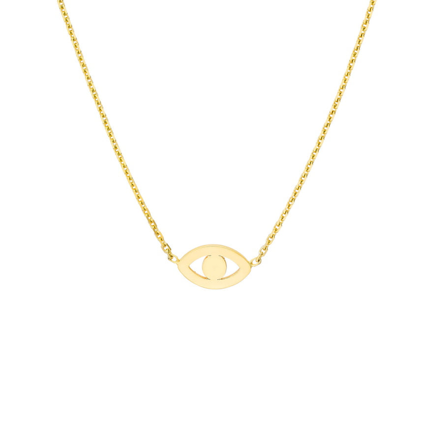 Necklace With An Eye - Alexis Jae Jewelry