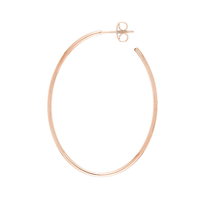 Oval Hoop Earrings - Alexis Jae Jewelry