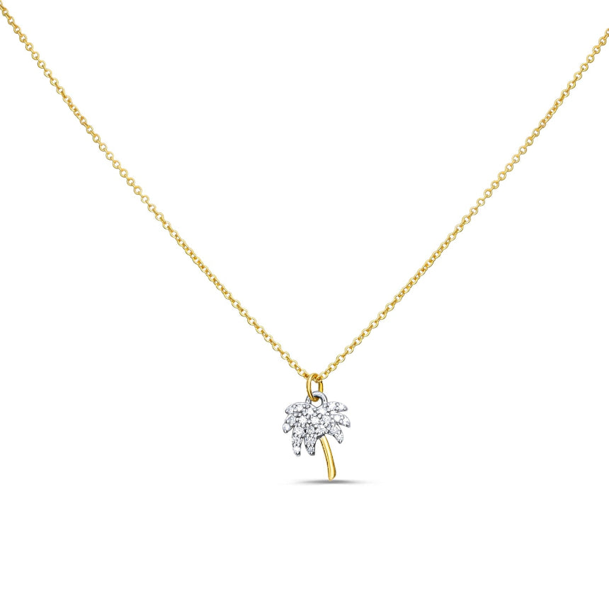 Palmetto Tree Pendant - Alexis Jae Jewelry