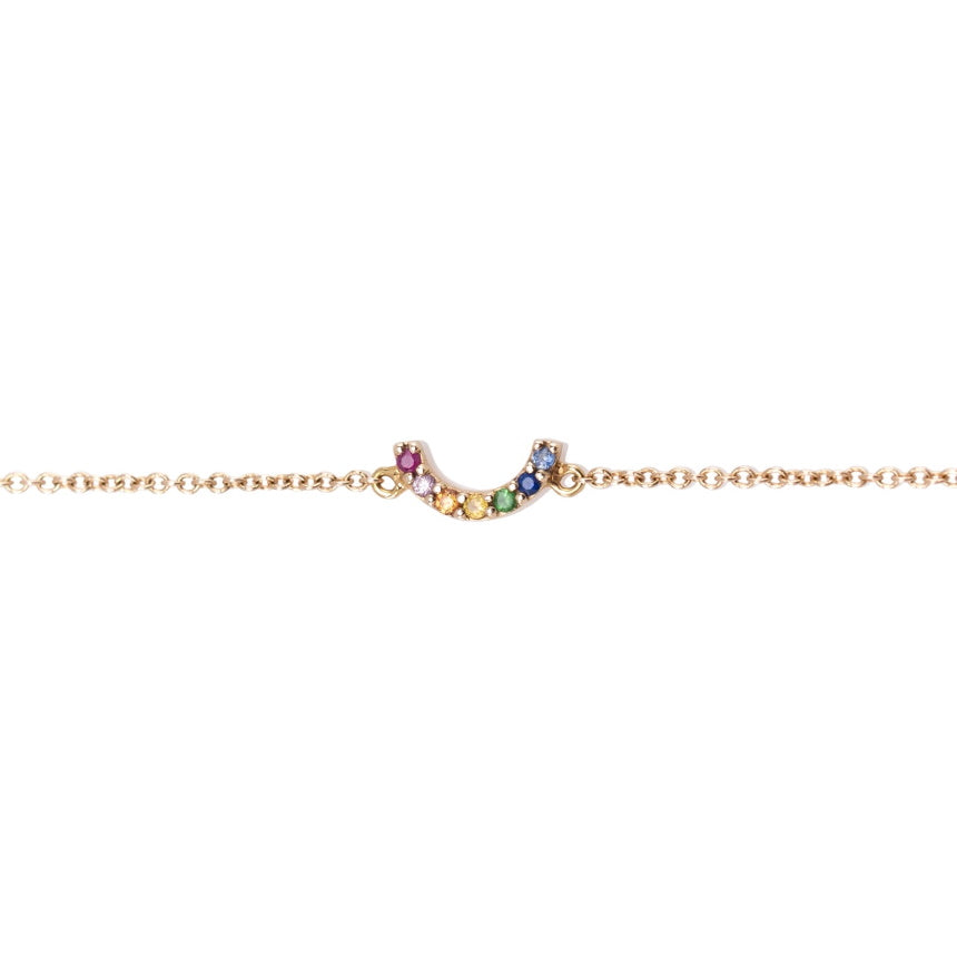 Rainbow Anklet - Alexis Jae Jewelry
