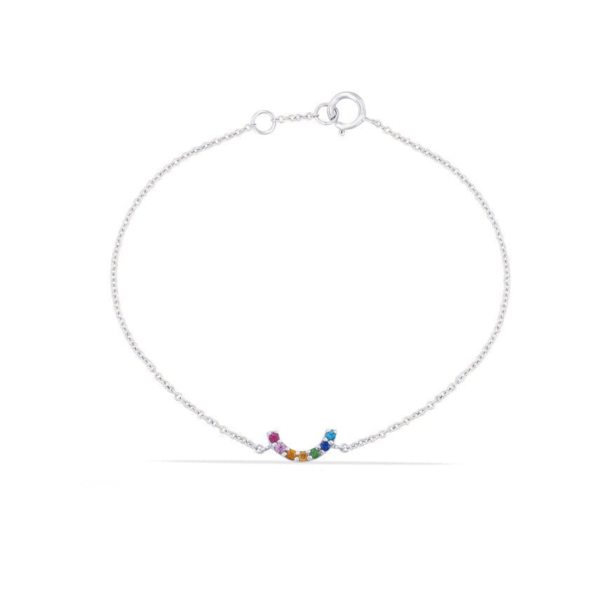 Rainbow Gem Bracelet - Alexis Jae Jewelry