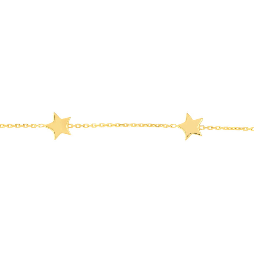Star Bracelet Gold - Alexis Jae Jewelry