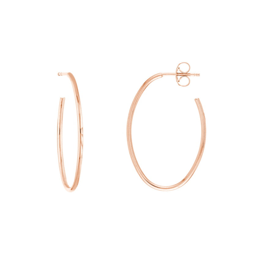 Thin Gold Earrings - Alexis Jae Jewelry