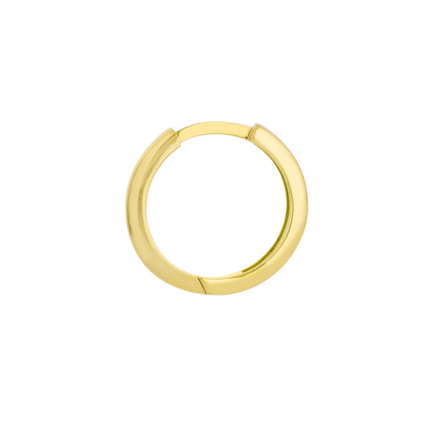 Berry Slice Small Hoop Earrings, Gold main image 1