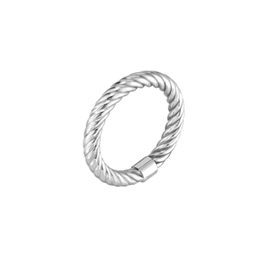 Twist Ring Band - Alexis Jae Jewelry
