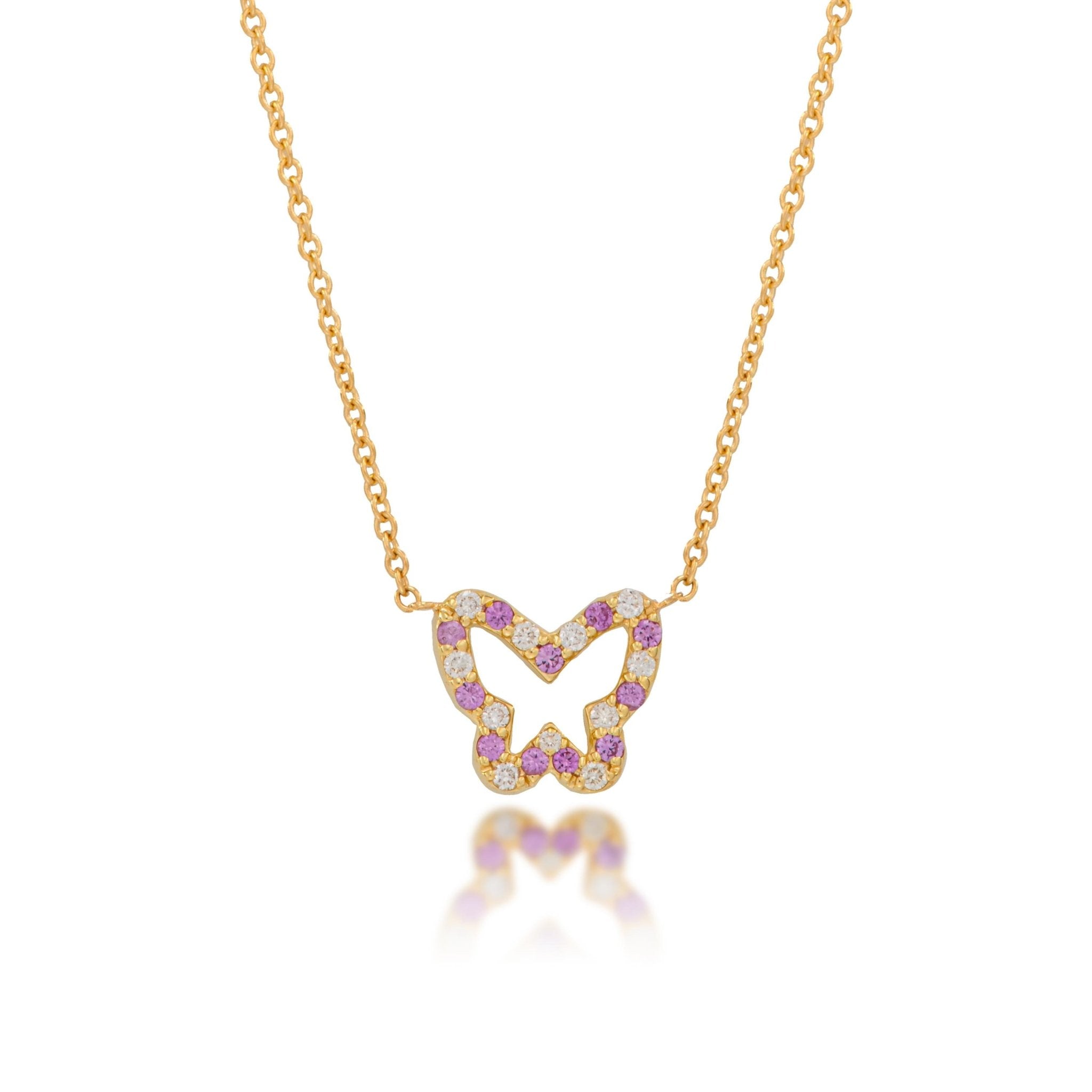 Tipperary Crystal Butterfly Pave Pendant – Tierneys Gifts