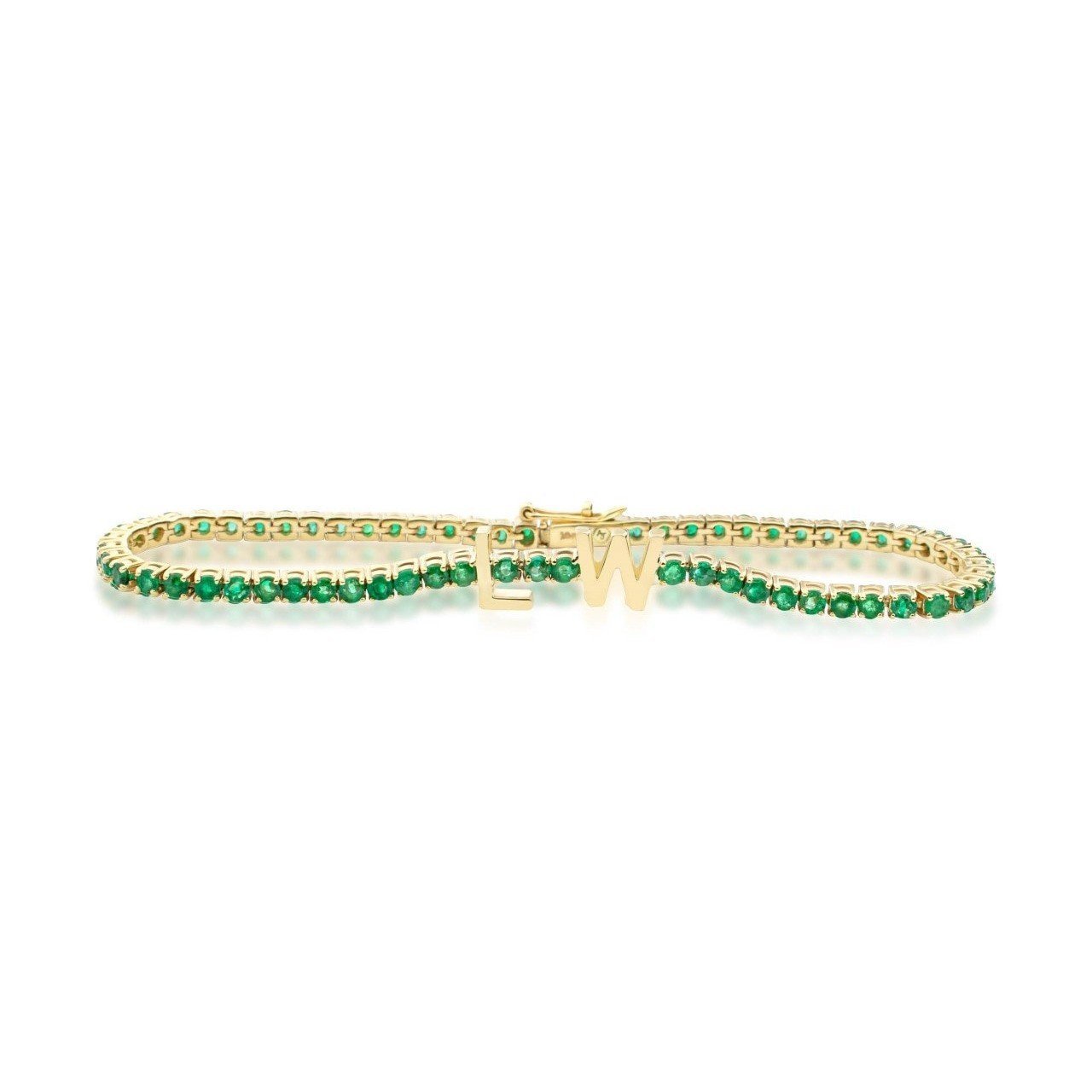 Initial Tennis Bracelet - Alexis Jae Jewelry