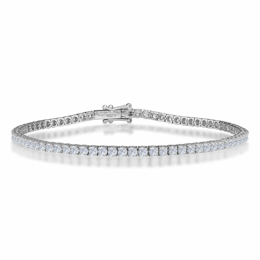 Real Diamond Tennis Bracelet Alexis Jae Jewelry