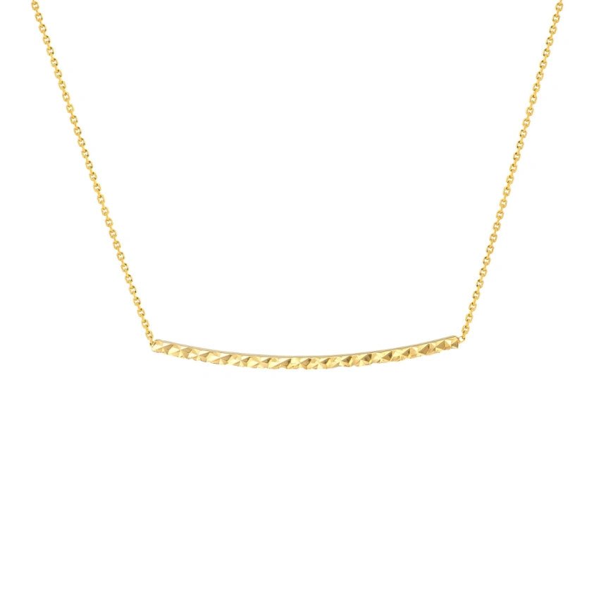 Crescent Bar Necklace - Alexis Jae Jewelry