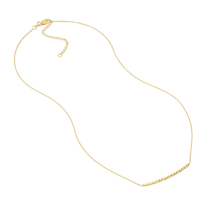 Crescent Bar Necklace - Alexis Jae Jewelry