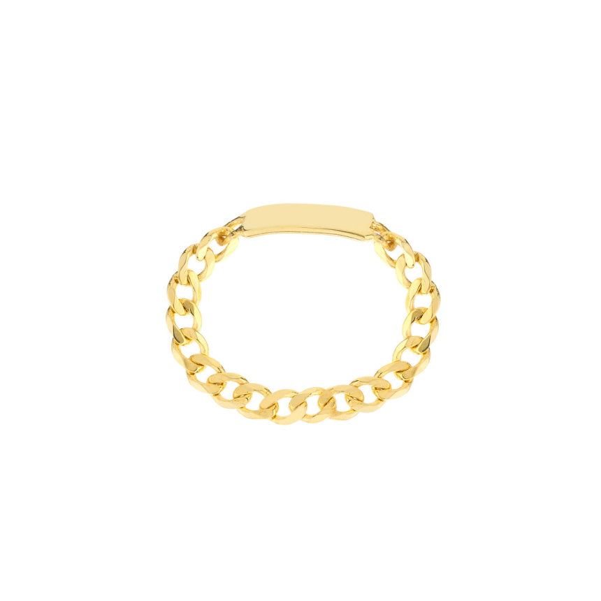 Curb Chain Ring - Alexis Jae Jewelry