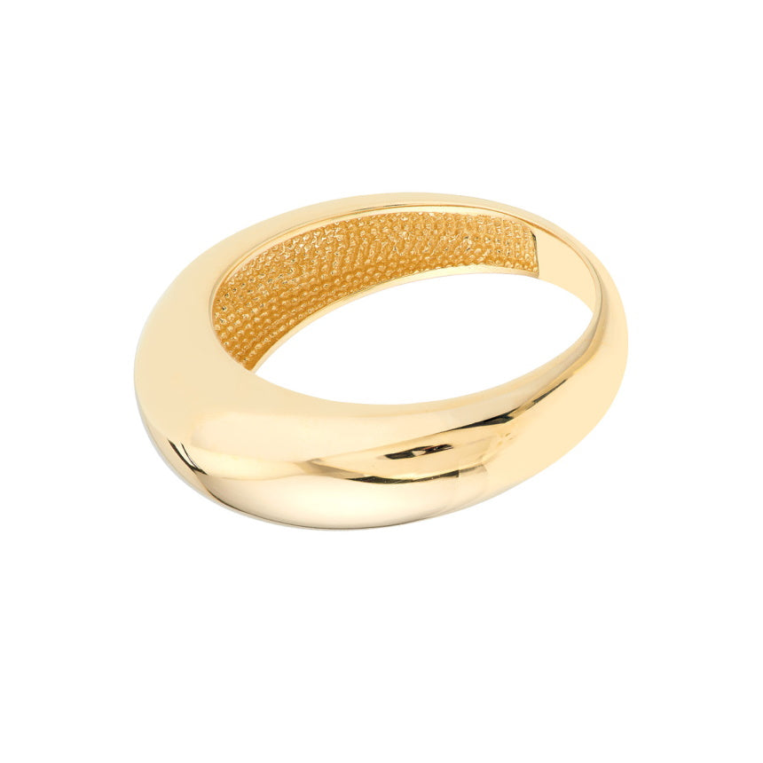 Large Gold Dome Ring - Alexis Jae Jewelry