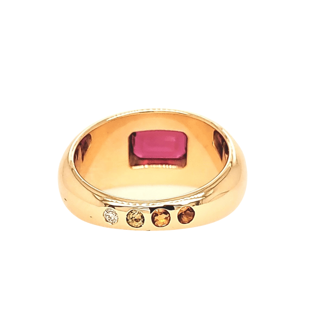 Natural Star Ruby Ring - Alexis Jae Jewelry