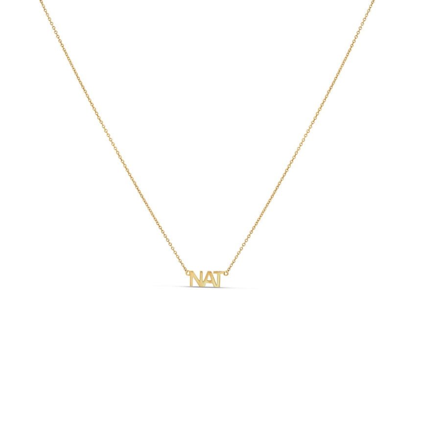 Petite Name Necklace - Alexis Jae Jewelry