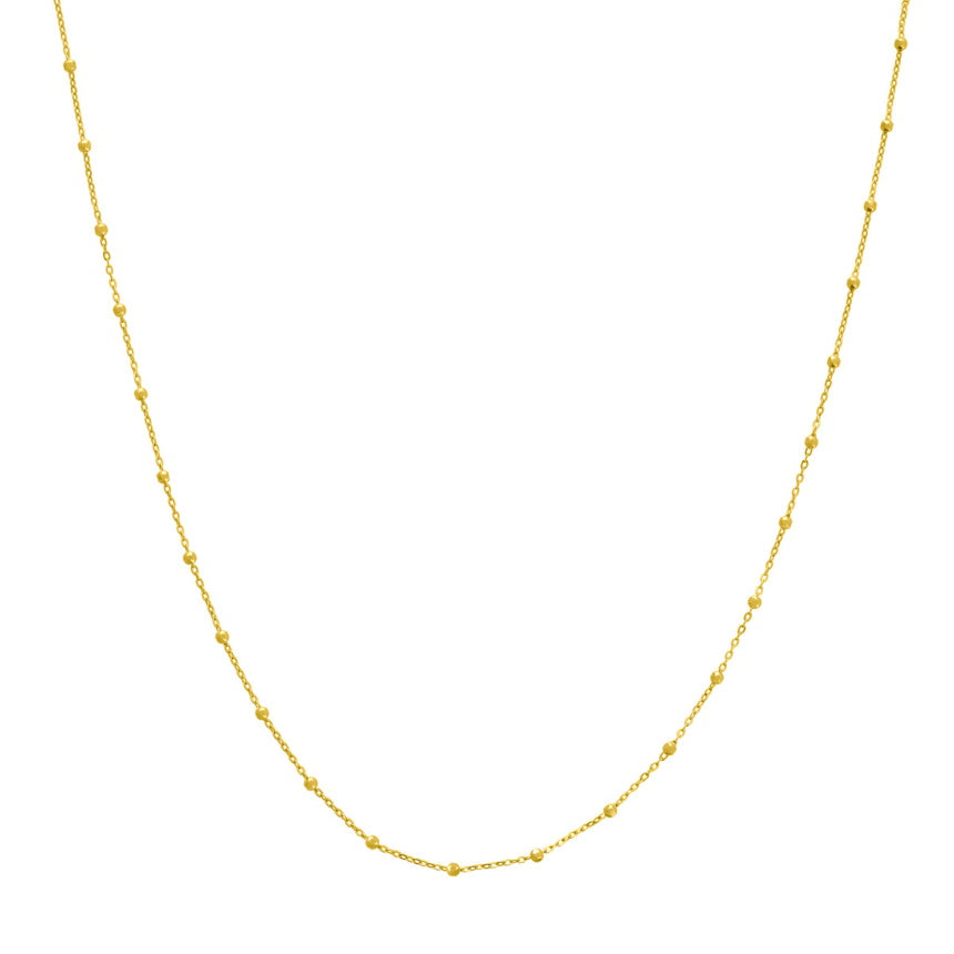 Saturn Chain Necklace - Alexis Jae Jewelry