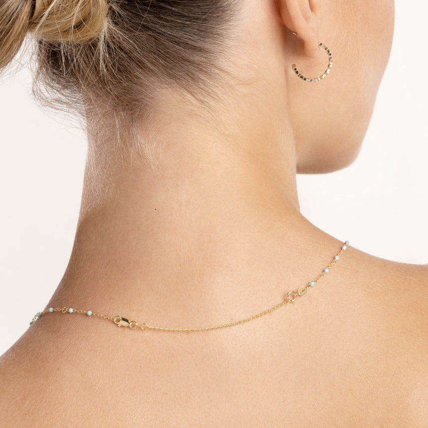 Solid Gold Necklace Extender - Alexis Jae Jewelry