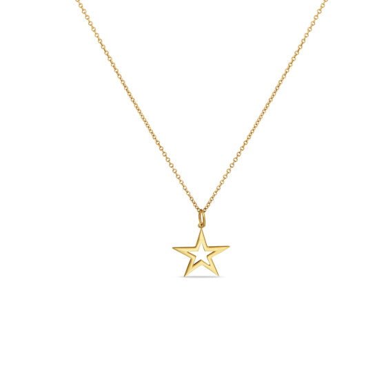 Star Outline Necklace - Alexis Jae