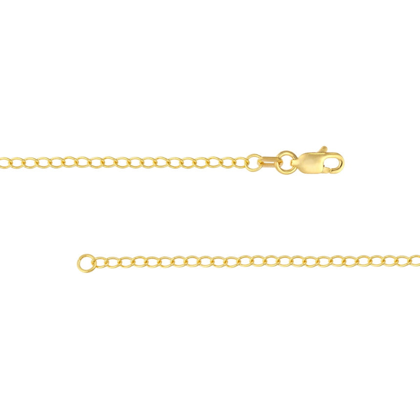Yellow Gold Necklace Extender - Alexis Jae Jewelry
